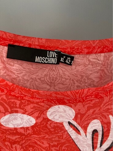xl Beden Love Moscho tişört