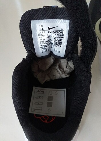 22 Beden Nike bebek spor