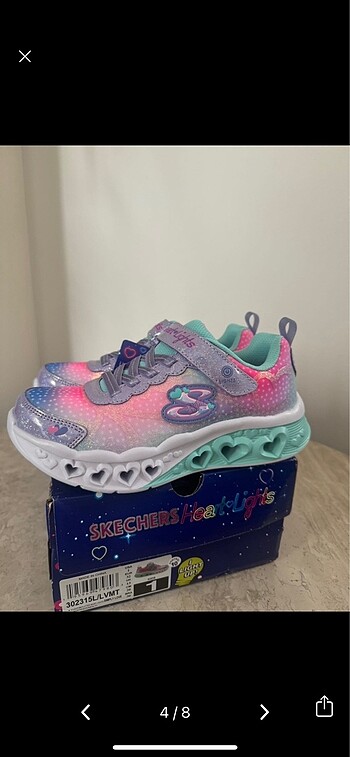 32 Beden çeşitli Renk Skechers ışıklı