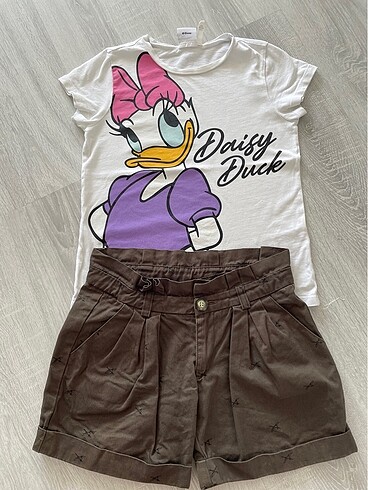 Daisy duck tişört şort