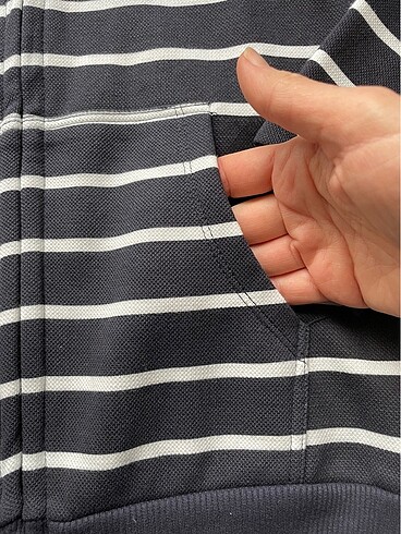 Sweatshirt kapşonlu hırka sweat - Görsel 6