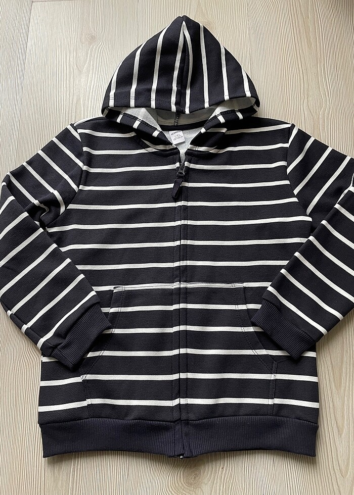 Sweatshirt kapşonlu hırka sweat - Görsel 5