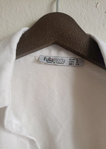 Beyaz Keten Kadın Gömlek - Görsel 6