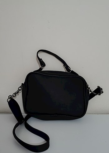 Siyah Minimalist Kadın Çanta - Görsel 2