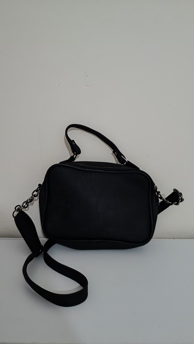 Siyah Minimalist Kadın Çanta - Görsel 2