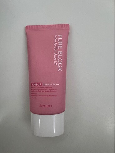 Missha pure block tone up güneş kremi