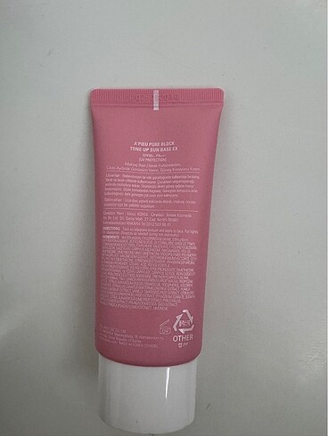 Missha Missha pure block tone up güneş kremi