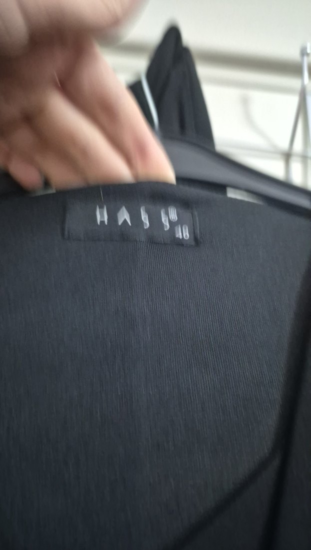 Siyah Gotik Uzun Drapeli Abiye tunik - Görsel 5