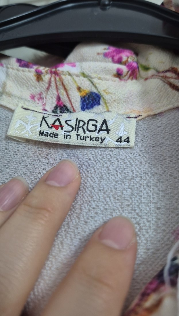 Çiçek Desenli Uzun Kollu Fırfırlı Bohem Tunik - Görsel 2