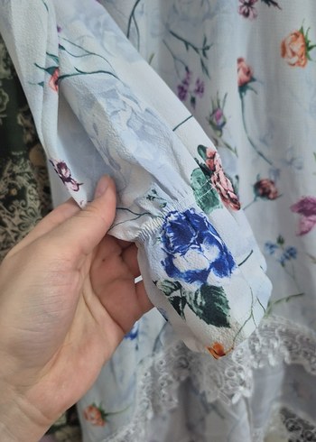 dantelli tunik - Görsel 3