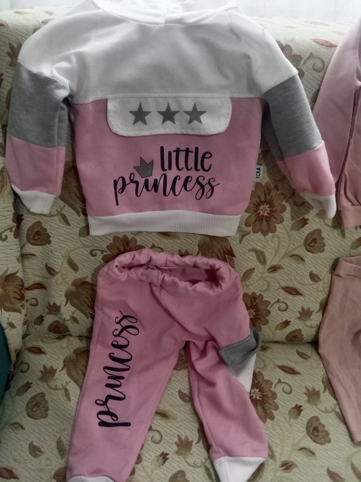 Kız Bebek Takımları Uzun Kollu - Görsel 2