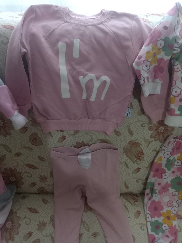 Kız Bebek Takımları Uzun Kollu - Görsel 3