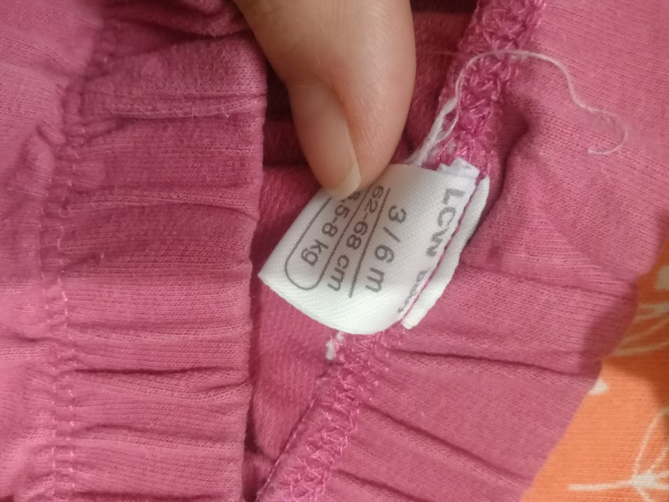 Kız Çocuk Renkli Pamuklu Rahat Sweatpants - Görsel 4