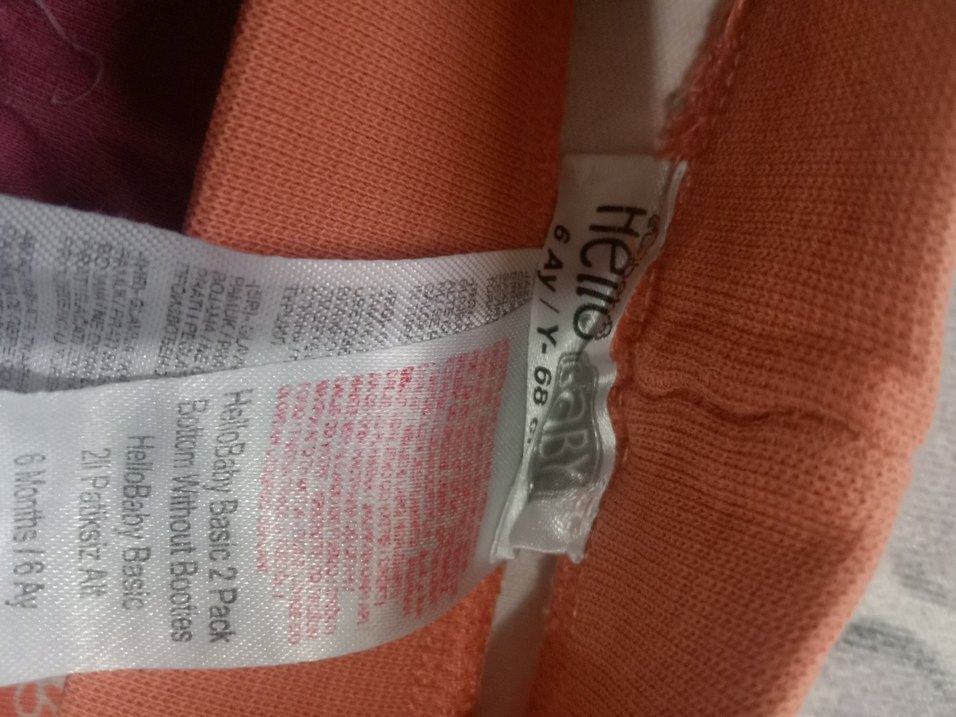 Kız Çocuk Renkli Pamuklu Rahat Sweatpants - Görsel 3