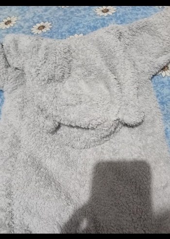 Gri Bebek Peluş Tulumu - Görsel 5