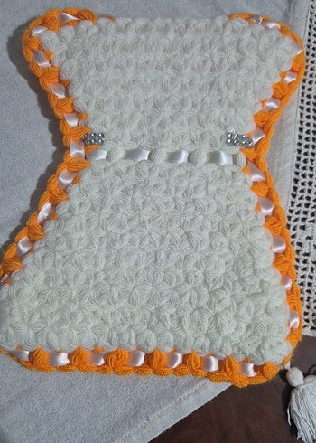 Nakışlı Çok Renkli Bebek Önlüğü - Görsel 3