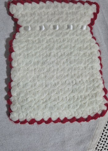 Çeyizlik Renkli Çiçekli Örgü Banyo Lifi - Görsel 3