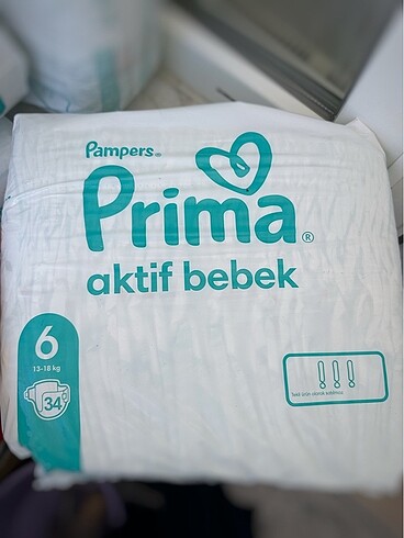 Prima aktif bebek 6 beden