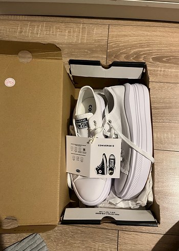 Converse Chuck Taylor All Star Beyaz Platform Sneaker - Görsel 4