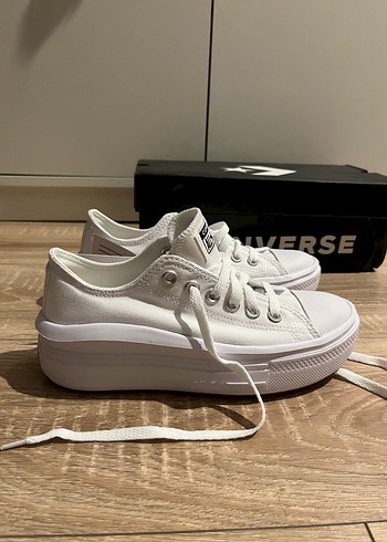 Converse Chuck Taylor All Star Beyaz Platform Sneaker - Görsel 3