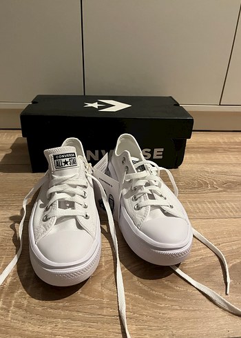 Converse Chuck Taylor All Star Beyaz Platform Sneaker - Görsel 2