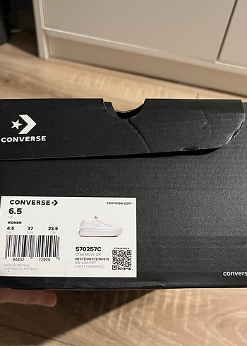 Converse Chuck Taylor All Star Beyaz Platform Sneaker - Görsel 5