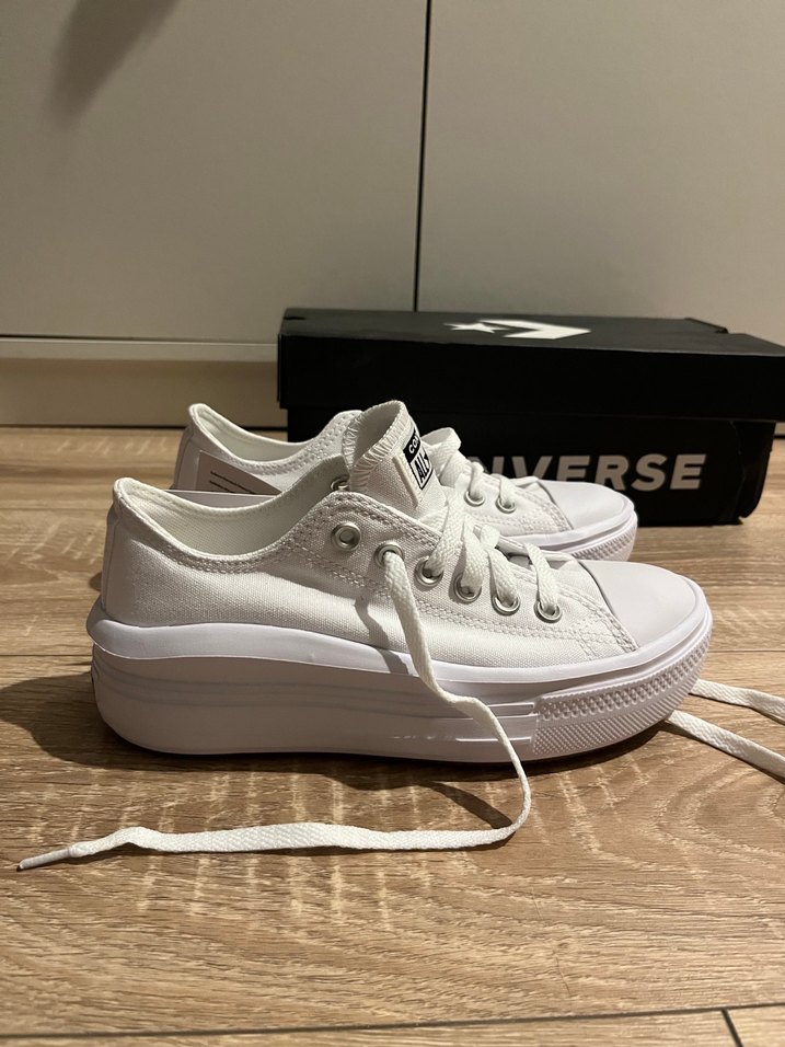 Converse Chuck Taylor All Star Beyaz Platform Sneaker - Görsel 3