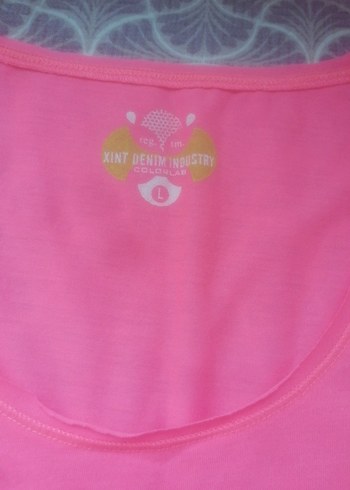 Xint Pembe Basic Kadın Tişört