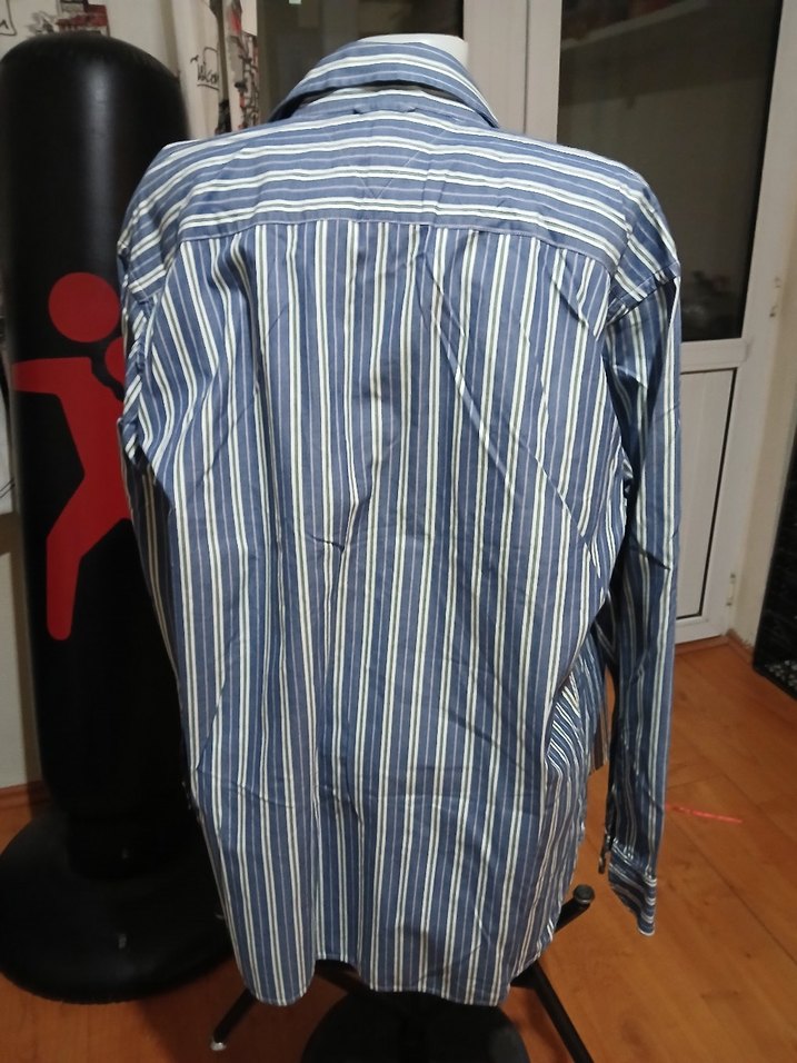 Tommy Hilfiger Çizgili Uzun Kollu Erkek Gömlek - Görsel 2