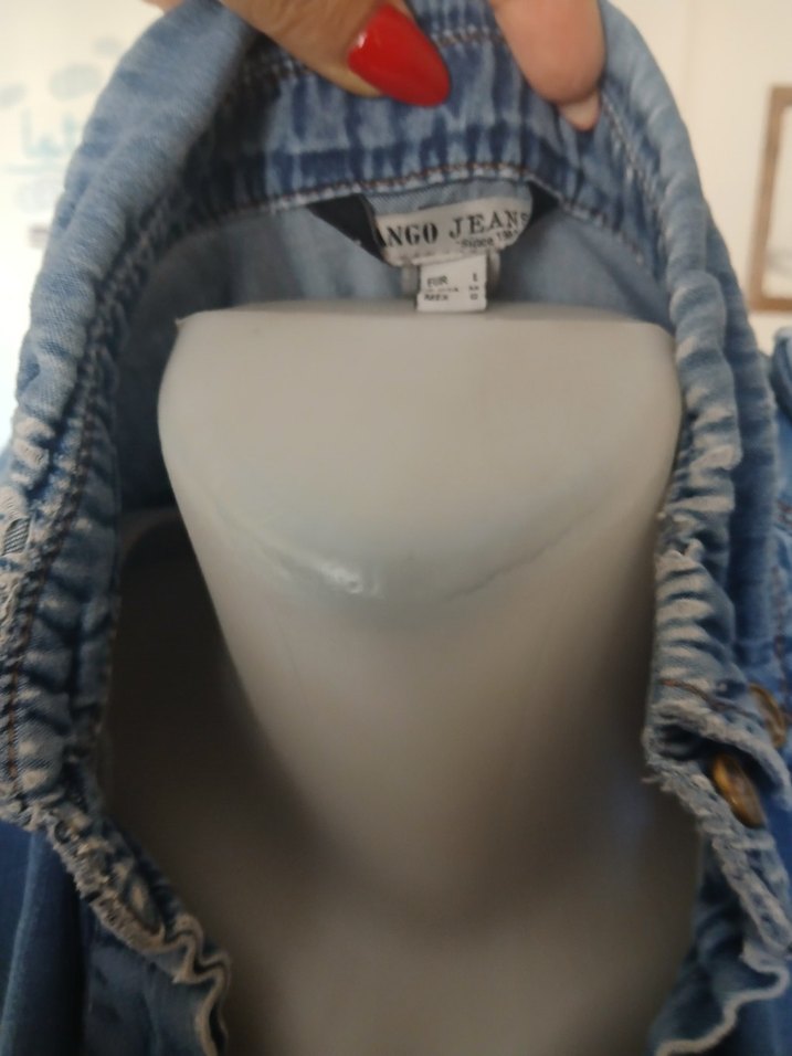 Mango Kot Tunik - Görsel 3