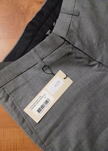 Gri Regular Fit Pantolon 44 - Görsel 2