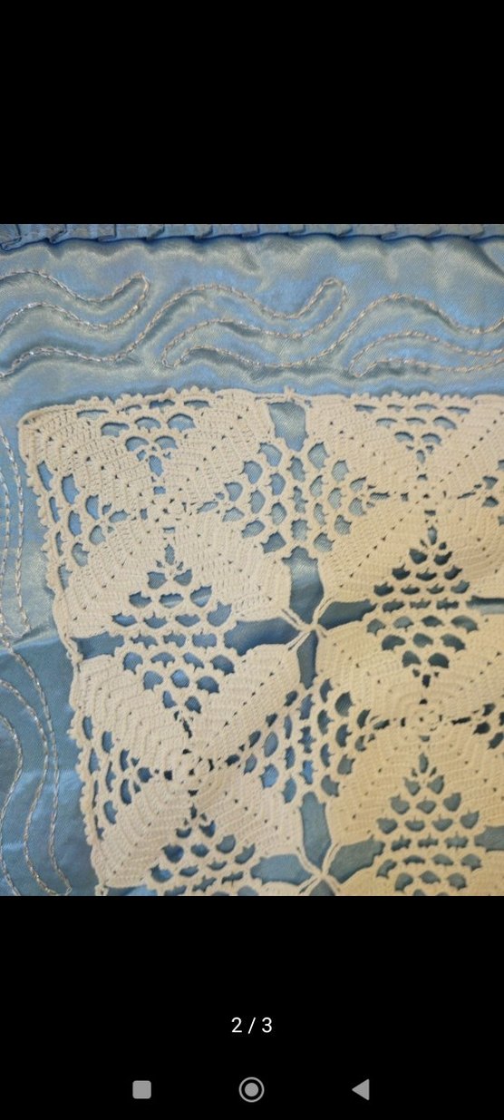 Nakışlı Mavi Seccade - Görsel 2