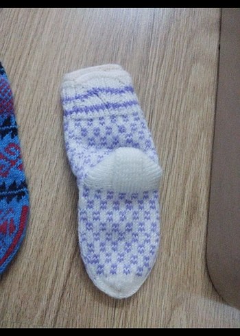 Erkek Çocuk Mavi ve Gri Çorap Seti - Görsel 3