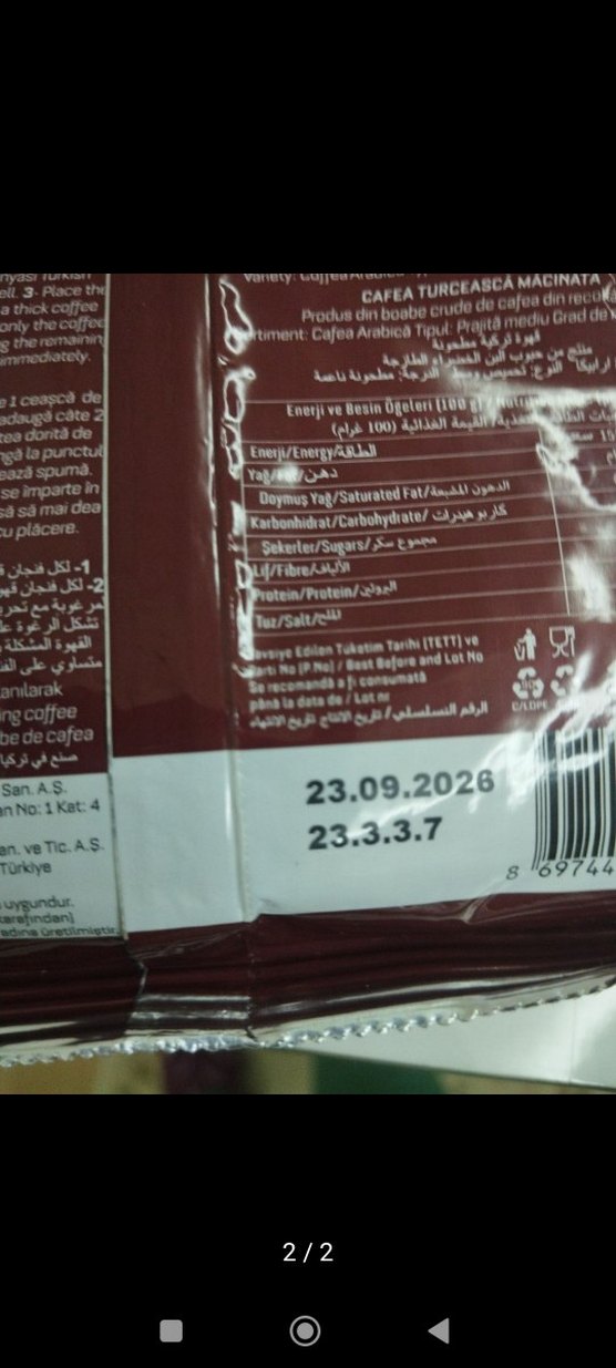 Orta Kavrulmuş Türk Kahvesi 2'li Paket - Görsel 2