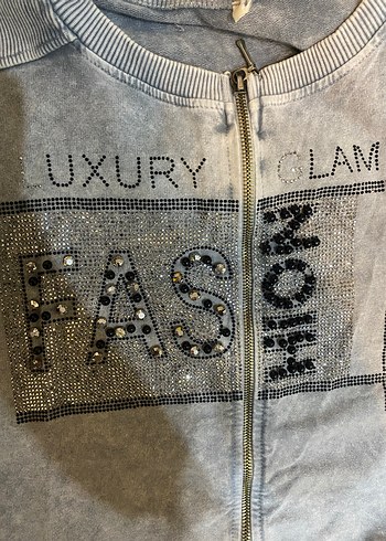 Gri kadife kadın eşofman takımı - Görsel 9