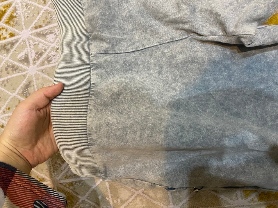 Gri kadife kadın eşofman takımı - Görsel 5