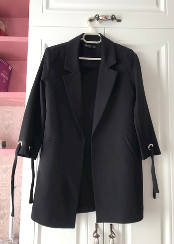 Siyah Kadın Blazer Ceket