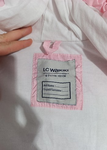 Kız Çocuk Kapüşonlu Rüzgarlık Mont - Görsel 5