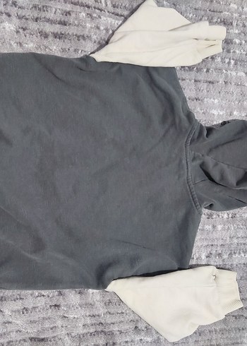 Kapüşonlu Fermuarlı Erkek Çocuk Sweatshirt - Görsel 3