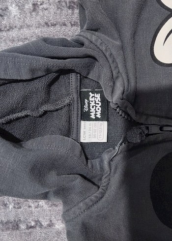 Kapüşonlu Fermuarlı Erkek Çocuk Sweatshirt - Görsel 2