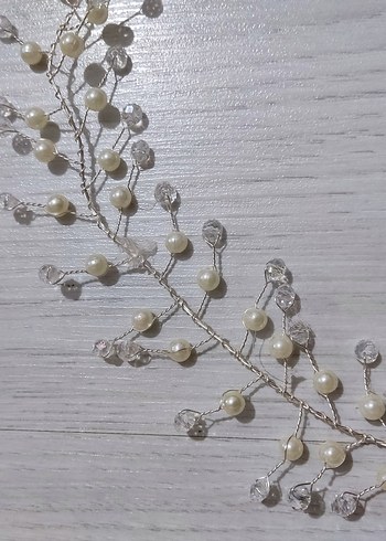 Boncuklu Bohem Kadın Saç Aksesuarı - Görsel 3