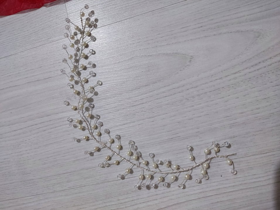 Boncuklu Bohem Kadın Saç Aksesuarı - Görsel 2