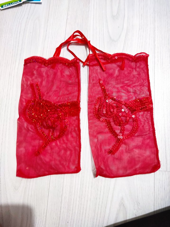 Gelin Damat kına eldiveni Kına Duvakları - Görsel 2