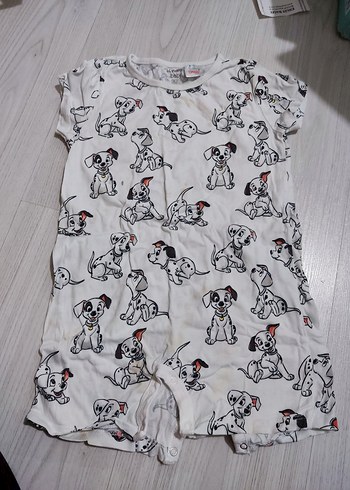 Düğmeli Beyaz Erkek Bebek Tulum