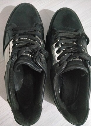 38 Beden siyah Renk Yüksek taban ayakkabı