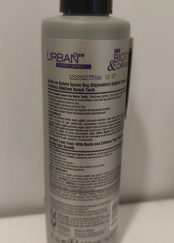 Urban Expert Biotin & Kafein Saç Toniği - Görsel 4