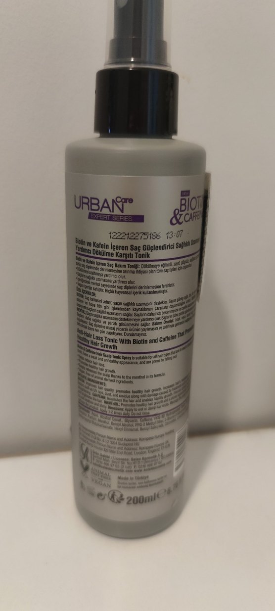 Urban Expert Biotin & Kafein Saç Toniği - Görsel 4