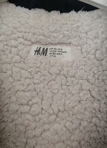 4 Yaş Beden lacivert Renk H&M ÇOCUK MONT/KABAN
