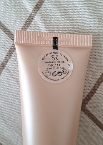 Note Anti-Blemish BB Krem SPF15 Bej - Görsel 4