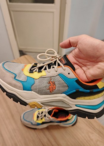 US POLO ERKEK SNEAKER 44 NUMARA - Görsel 3